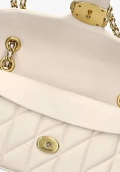 beige coach schoudertas tabby 26 1