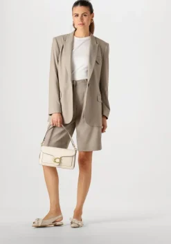 beige coach schoudertas tabby 26