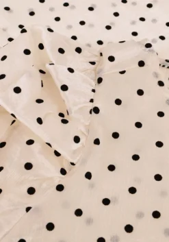 beige co'couture blouses dilan dot blouse