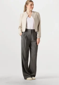 beige co'couture jack bostoncc crop jacket