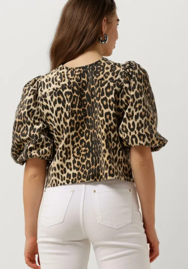 beige co'couture top leocc bow blouse