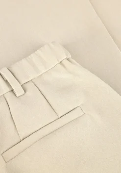 beige co'couture wijde broek nanacc pleat ll pant