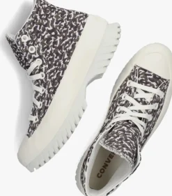 beige converse hoge sneakers chuck taylor all star lugged 2.0 hi