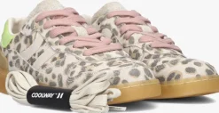 beige coolway lage sneakers goal