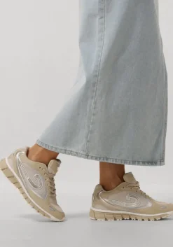 beige cruyff lage sneakers flash eclectic