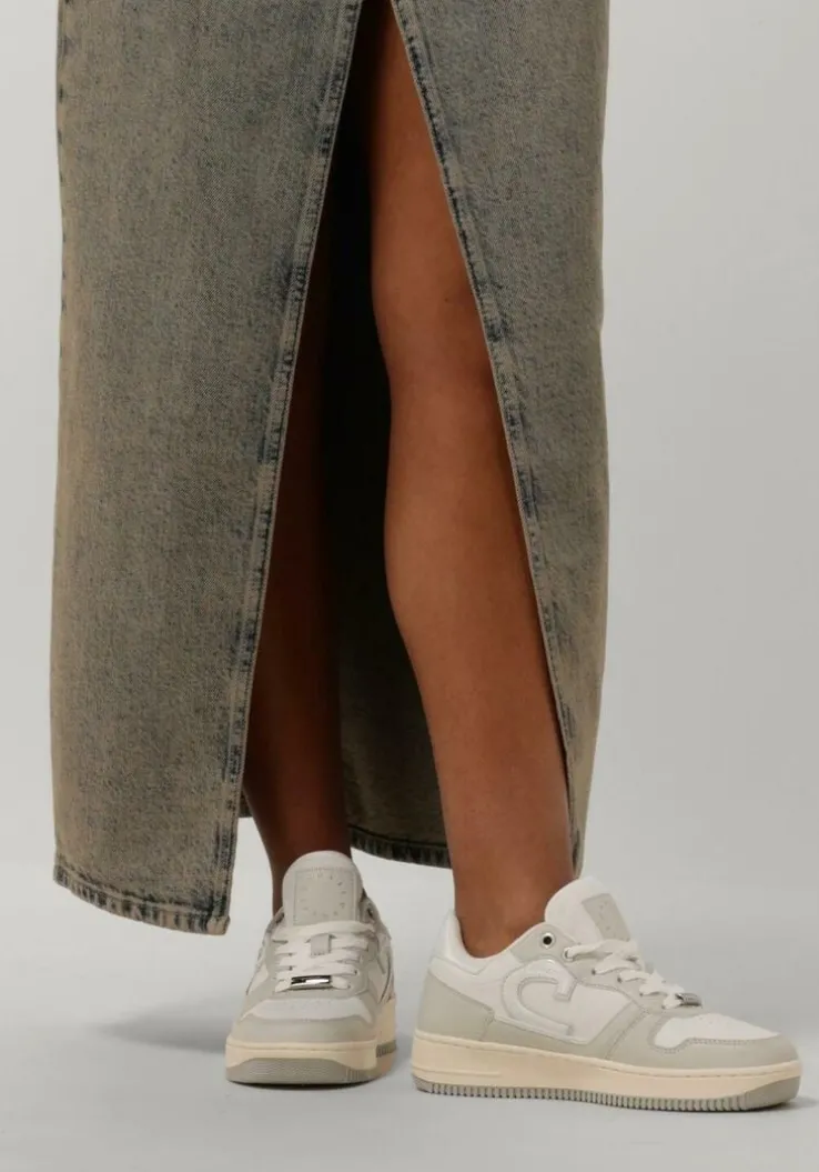 beige cruyff lage sneakers campo low lux
