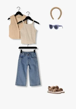 beige daily7 gilet gilet embroidery