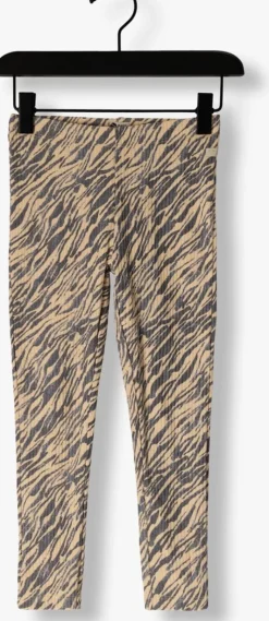 beige daily7 korte broek zebra rib pants