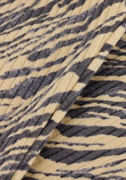 beige daily7 korte broek zebra rib pants