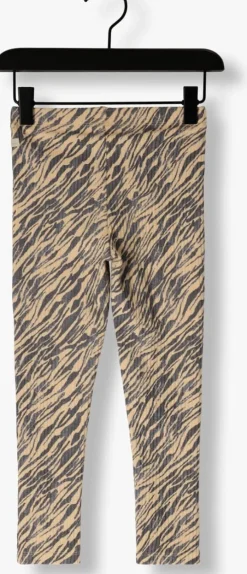 beige daily7 korte broek zebra rib pants