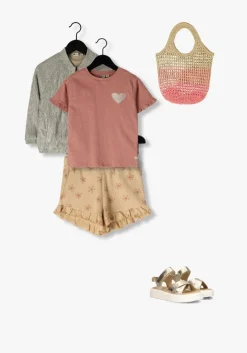 beige daily7 shorts short small flower