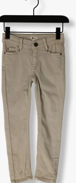 beige daily7 skinny jeans twill pants skinny fit
