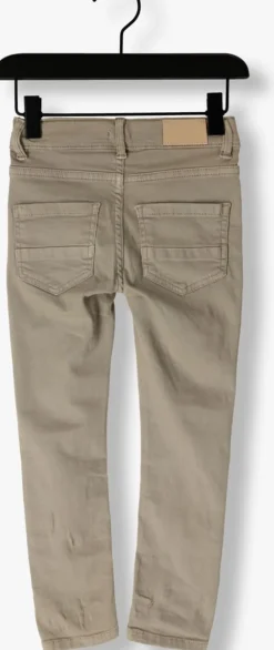 beige daily7 skinny jeans twill pants skinny fit