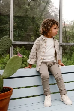 beige daily7 skinny jeans twill pants skinny fit