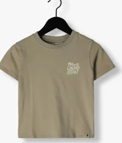 beige daily7 t-shirt t-shirt print