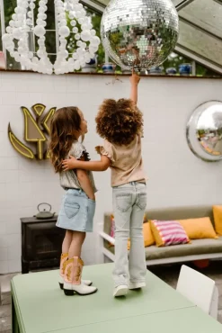 beige daily7 t-shirt t-shirt small flower