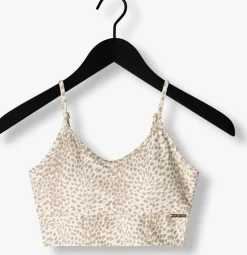 beige deblon sports top ivy