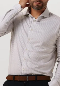 beige desoto klassiek overhemd essential hai 1/1