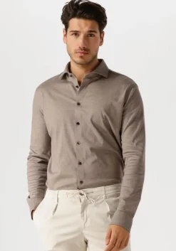 beige desoto luxury klassiek overhemd luxury hai 1/1