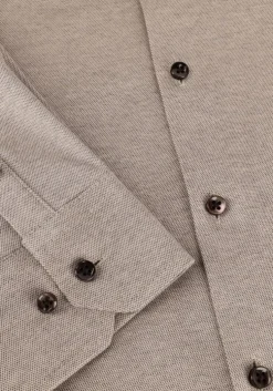 beige desoto luxury klassiek overhemd luxury hai 1/1