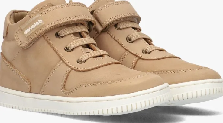 beige develab hoge sneakers 44331