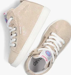 beige develab hoge sneaker 41492