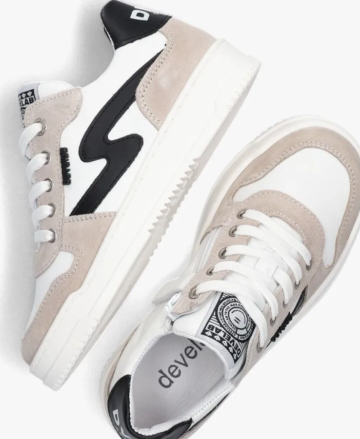 beige develab lage sneakers 45987