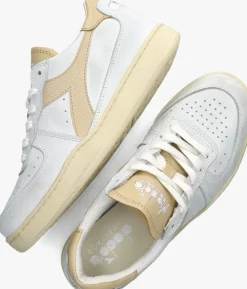 beige diadora lage sneakers mi basket row cut
