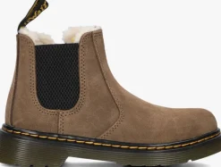 beige dr martens chelsea boots 2976 leonore t/j