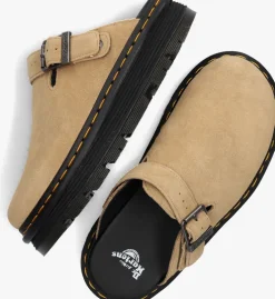 beige dr martens instappers zebzag w