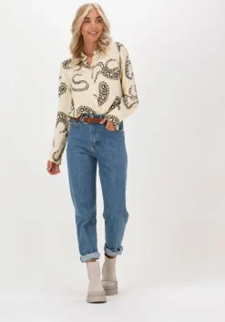 beige drykorn blouses donya