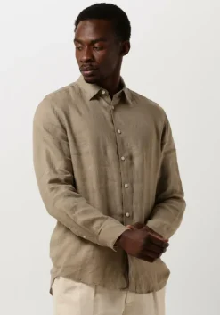 beige drykorn casual overhemd ramis 126106