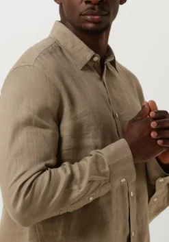 beige drykorn casual overhemd ramis 126106