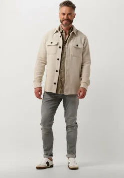 beige drykorn casual overhemd ramis 126106