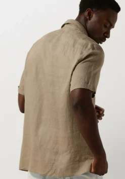 beige drykorn casual overhemd bijan_2 126004