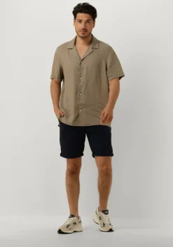 beige drykorn casual overhemd bijan_2 126004