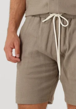 beige drykorn korte broek brikko 522160