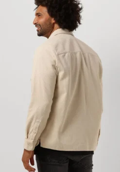 beige drykorn overshirt gunray