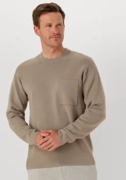 beige drykorn trui levvin 420219