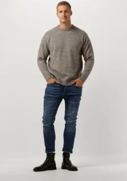 beige drykorn trui malio