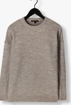 beige drykorn trui malio