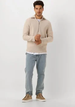 beige drykorn trui manuelo 420122