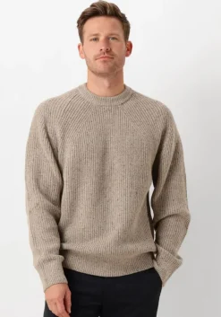 beige drykorn trui rippley