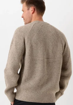 beige drykorn trui rippley