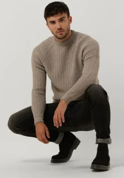 beige drykorn trui yamato 422001