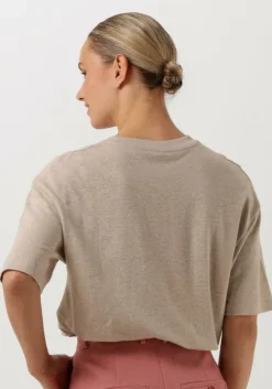 beige drykorn t-shirt lilani