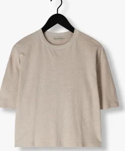 beige drykorn t-shirt lilani