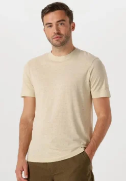 beige drykorn t-shirt raphael 520217