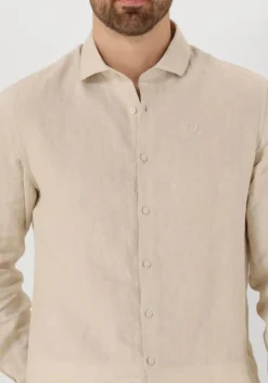 beige dstrezzed casual overhemd jagger shirt