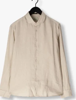 beige dstrezzed casual overhemd jagger shirt